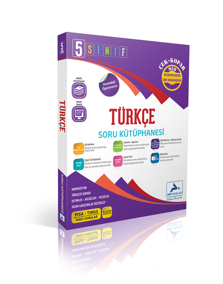Paraf Yayınları 5. Sınıf Türkçe Soru Kütüphanesi