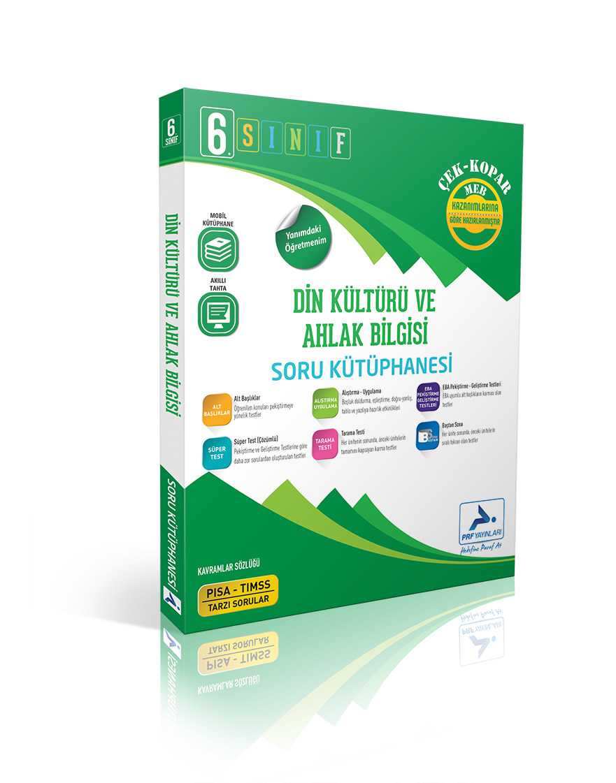 Paraf Yayınları 6. Sınıf Din Kültürü Soru Kütüphanesi