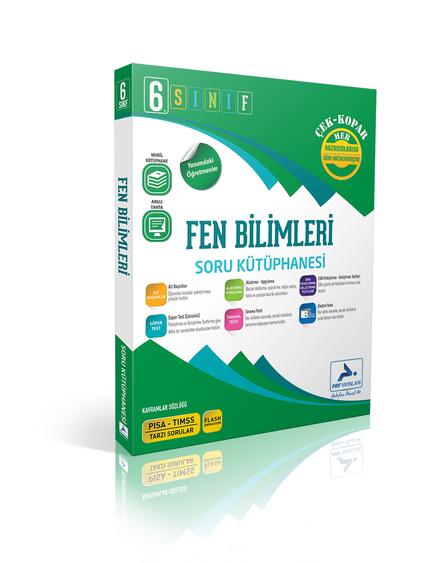 Paraf Yayınları 6. Sınıf Fen Bilimleri Soru Kütüphanesi