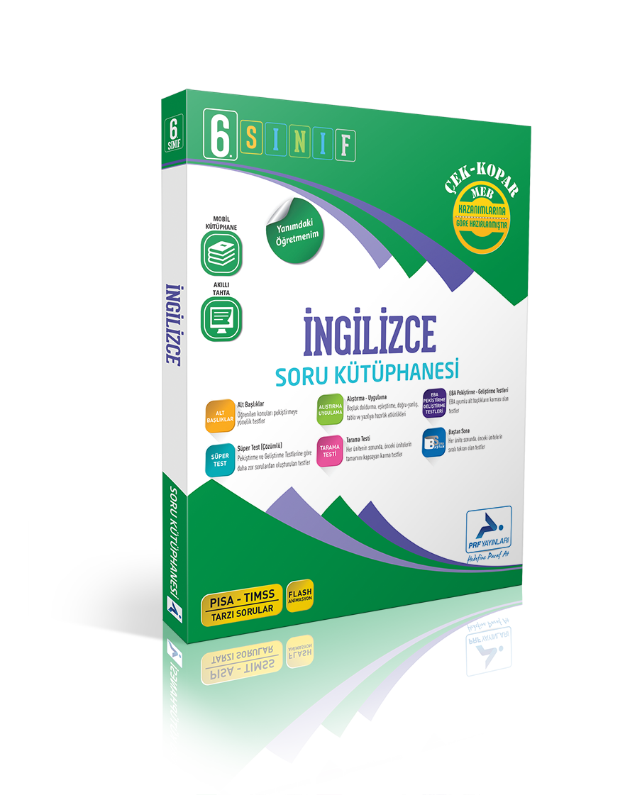 Paraf Yayınları 6. Sınıf İngilizce Soru Kütüphanesi