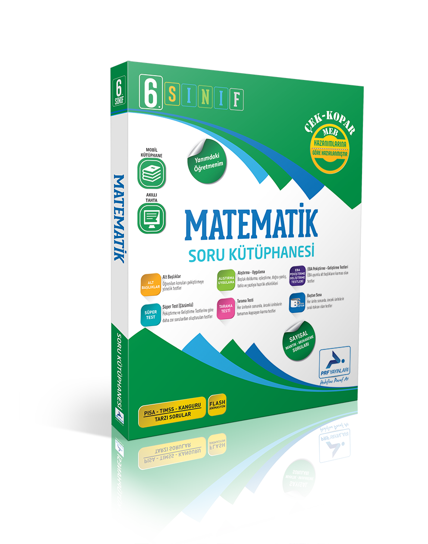 Paraf Yayınları 6. Sınıf Matematik Soru Kütüphanesi