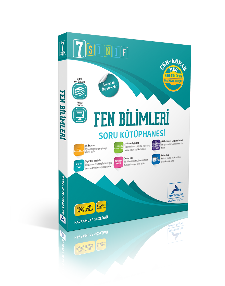 Paraf Yayınları 7. Sınıf Fen Bilimleri Soru Kütüphanesi