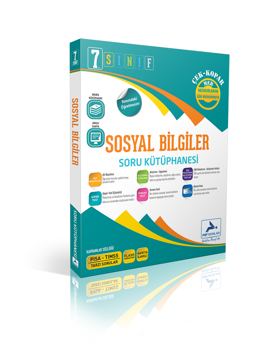 Paraf Yayınları 7. Sınıf Sosyal Bilgiler Soru Kütüphanesi