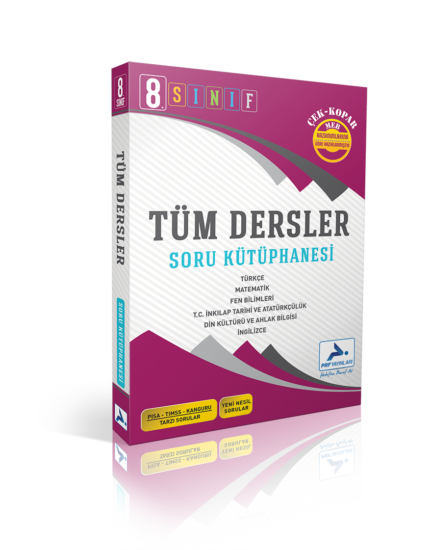 Paraf Yayınları 8.Sınıf Tüm Dersler Soru Kütüphanesi