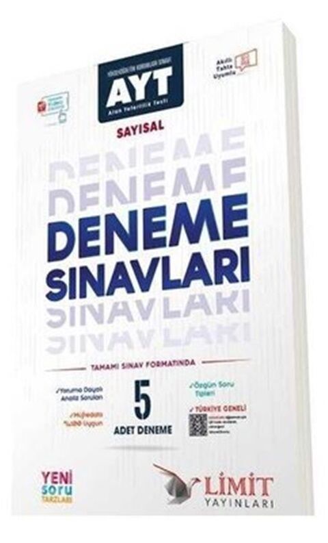 Limit Yayınları AYT Sayısal 5'li Deneme Seti