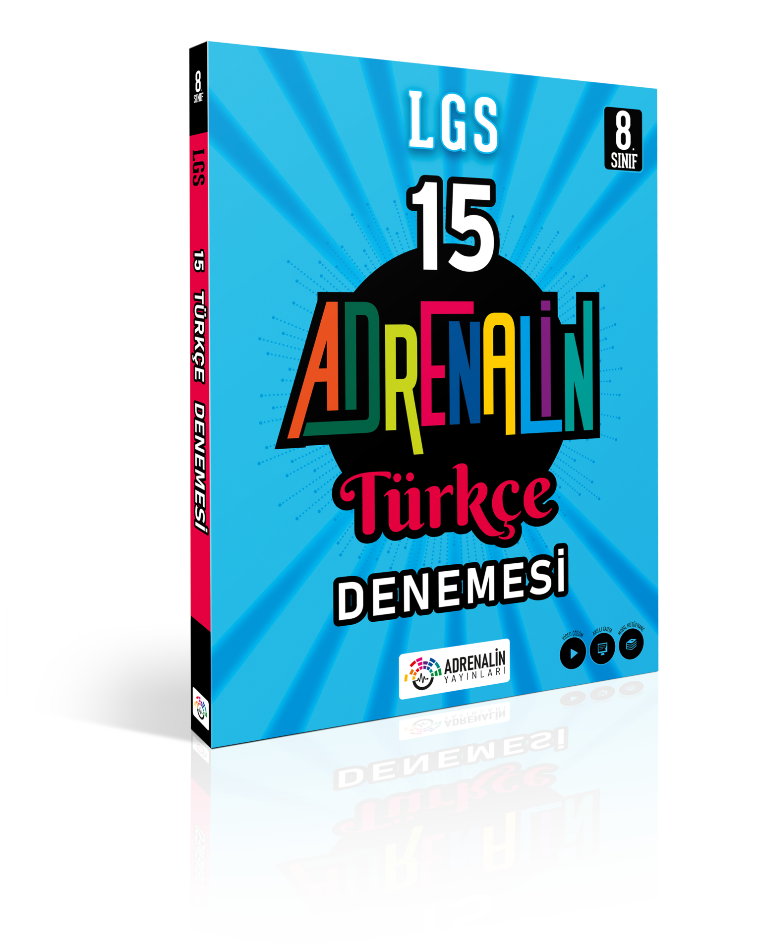 Adrenalin Yayınları 8.Sınıf Türkçe 15 Branş Deneme