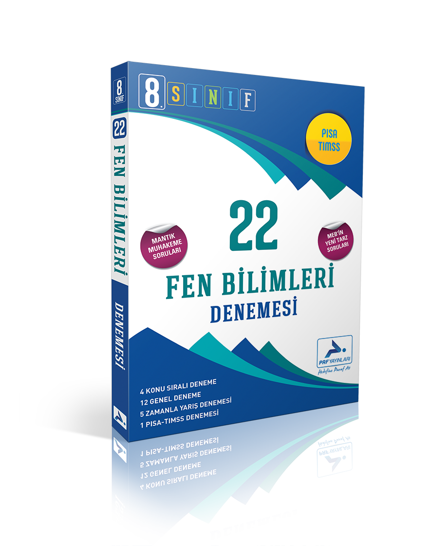 Paraf Yayınları 8. Sınıf Fen Bilimleri 22'li Branş Deneme