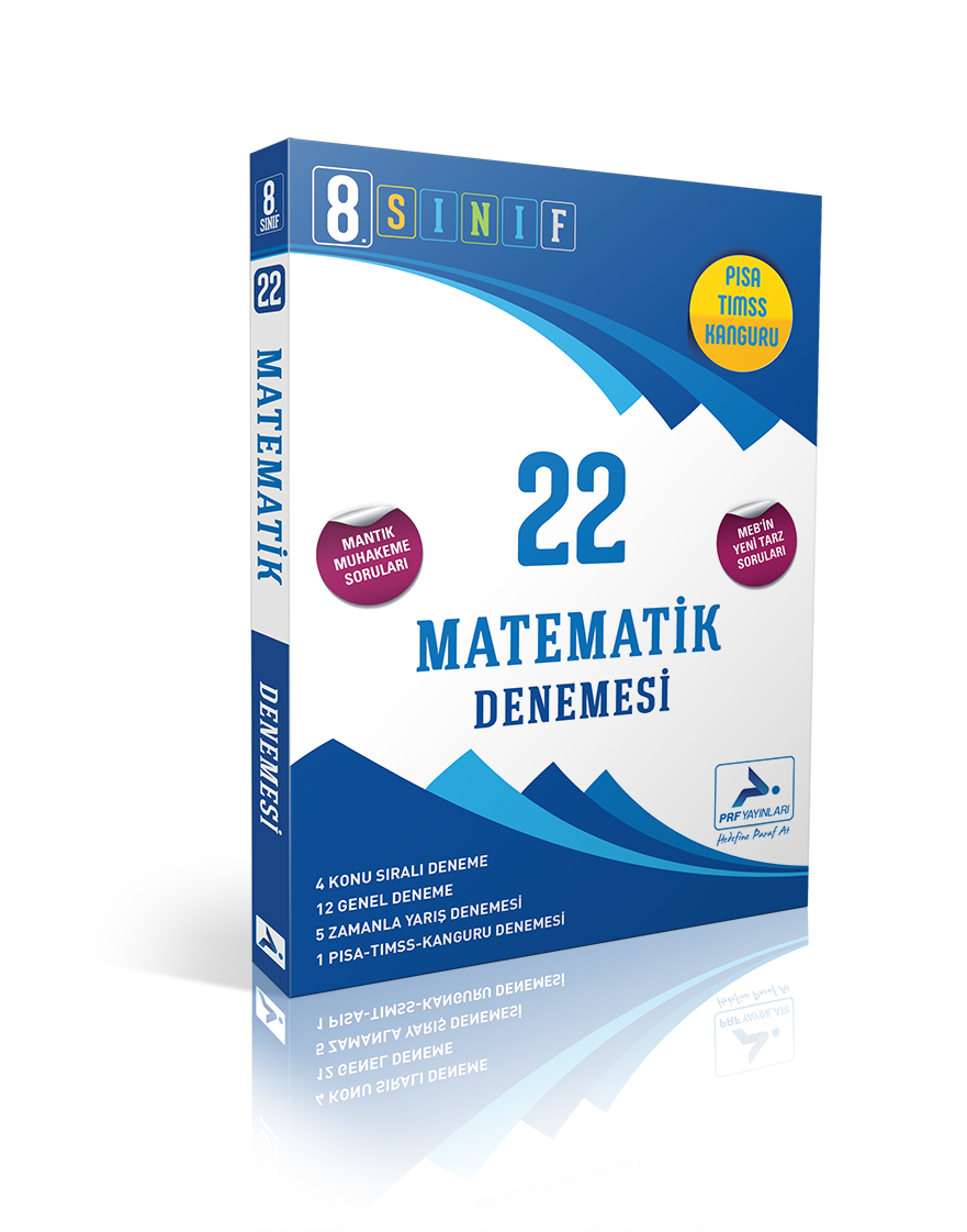 Paraf Yayınları 8. Sınıf Matematik 22'li Branş Deneme