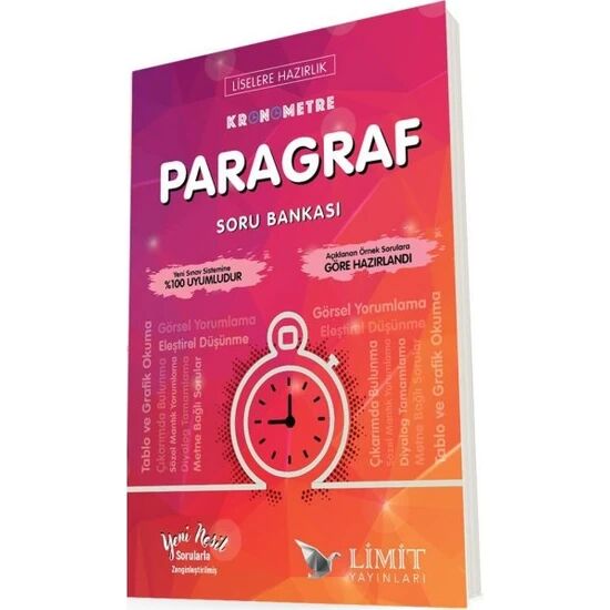 Limit Yayınları 8.Sınıf Kronometre Paragraf Soru Bankası