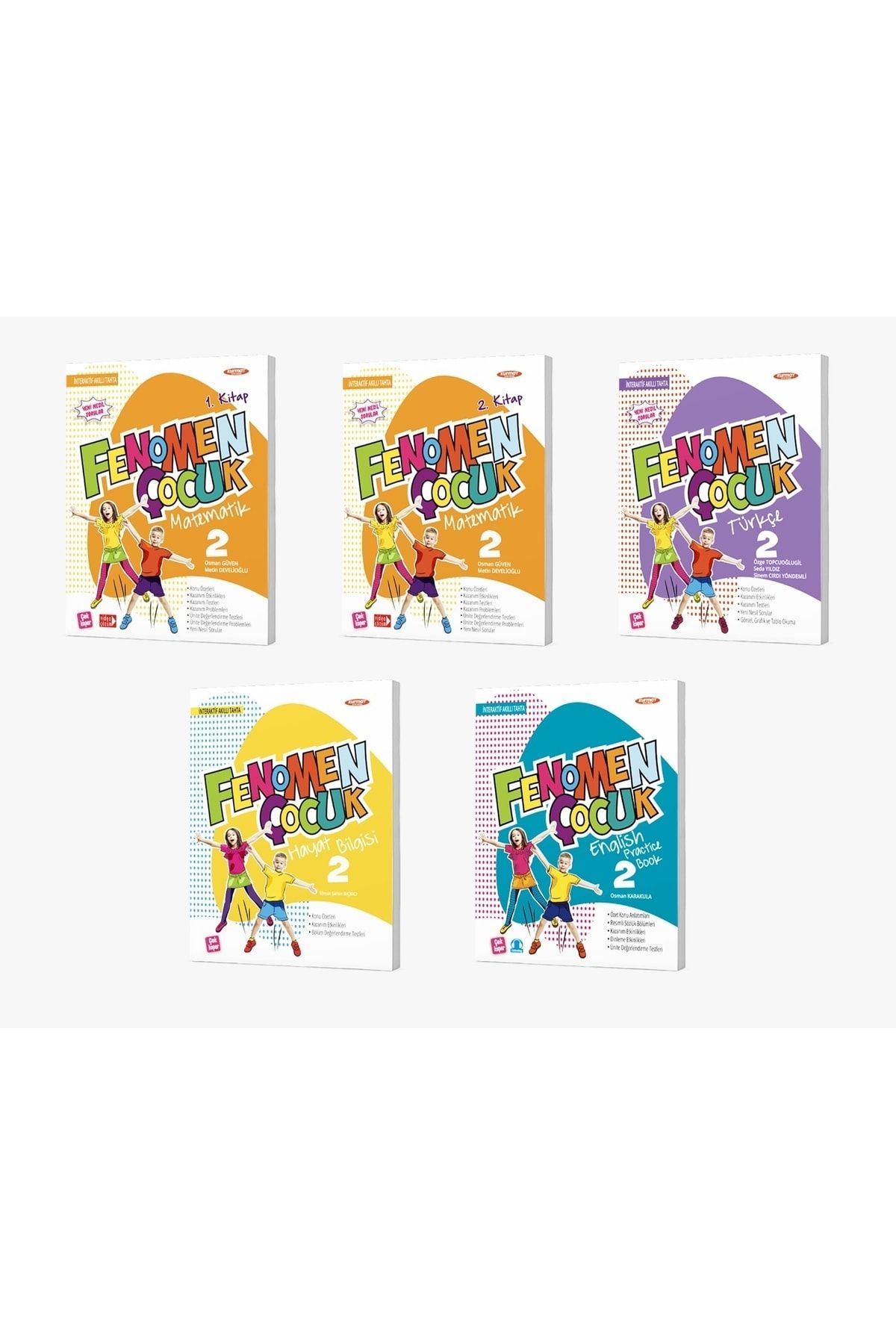 Fenomen Çocuk 2. Sınıf (3. Paket Seti 5 Kitap)