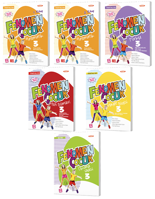 Fenomen Çocuk 3. Sınıf (1. Paket Seti 6 Kitap)