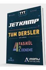 Avantaj Yayınları TYT Jetkamp Tüm Dersler Soru Bankası