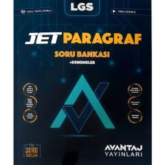 Avantaj Yayınları LGS Jet Paragraf Soru Bankası + Denemeler