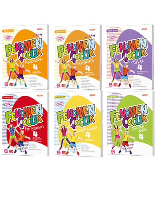 Fenomen Çocuk 4. Sınıf (1. Paket Seti 6 Kitap)