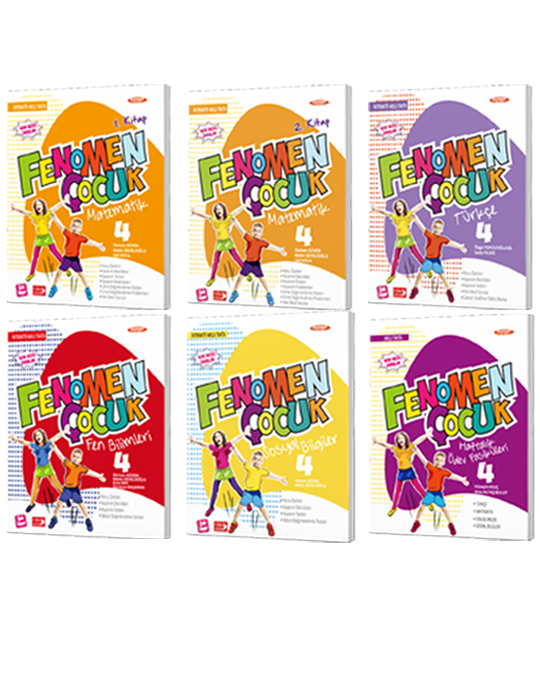 Fenomen Çocuk 4. Sınıf (2. Paket Seti 6 Kitap)