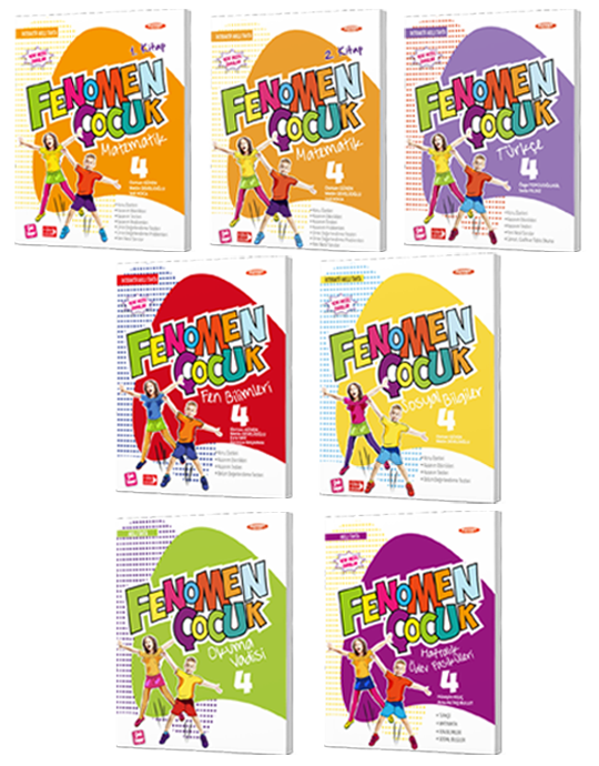 Fenomen Çocuk 4. Sınıf (4. Paket Seti 7 Kitap)