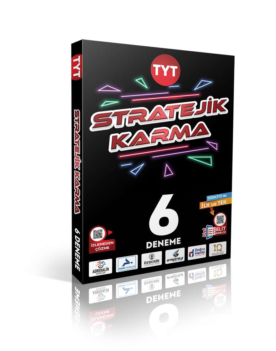 Paraf Yayınları Stratejik Karma TYT 6 Fasikül Deneme