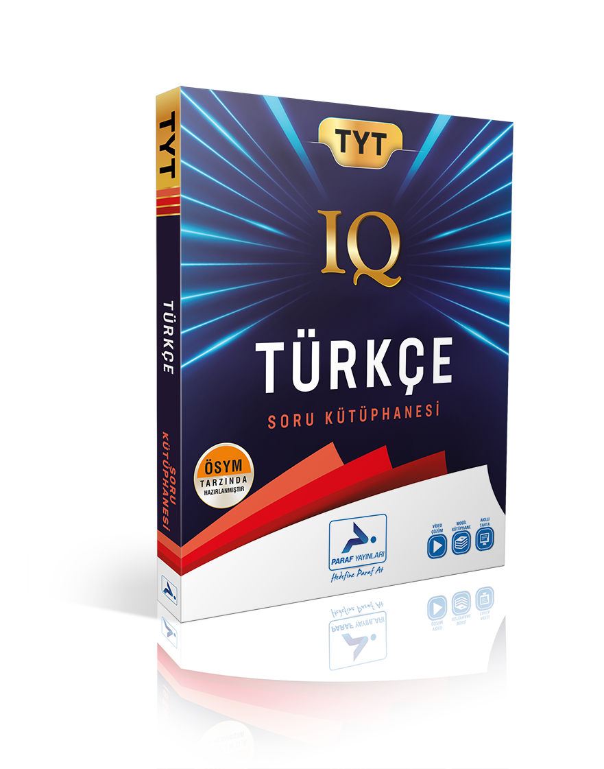 Paraf Yayınları TYT IQ Türkçe Soru Kütüphanesi