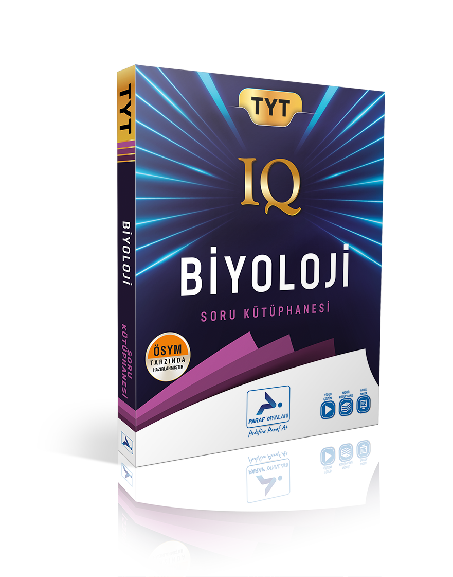 Paraf Yayınları AYT IQ Biyoloji Soru Kütüphanesi