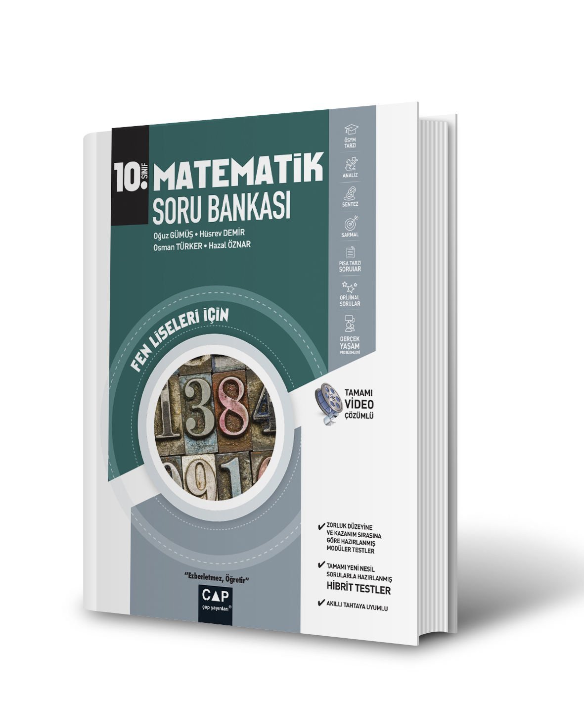 Çap Yayınları 10. Sınıf S.B. Fen Lisesi Matematik - 2022-23