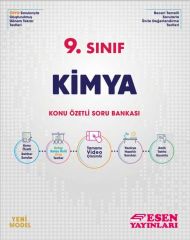 Esen Yayınları 9.Sınıf Kimya Konu Özetli Soru Bankası