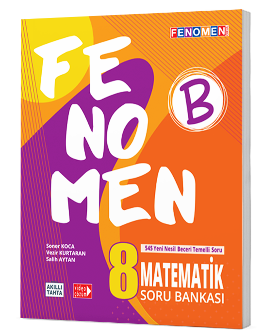 Fenomen 8.Sınıf  Matematik Soru Bankası (B)