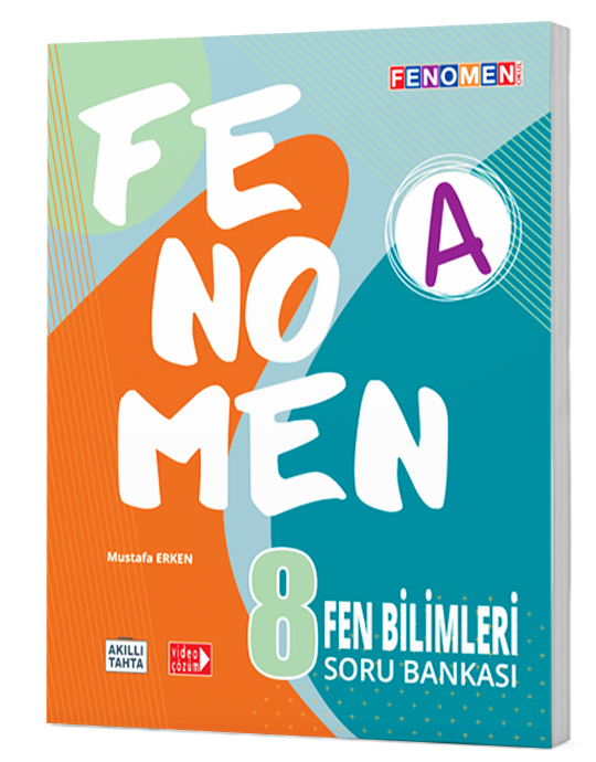 Fenomen 8.Sınıf  Fen Bilimleri Soru Bankası (A) Yeni Nesile Kolay Geçiş