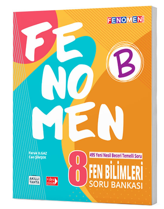 Fenomen 8.Sınıf  Fen Bilimleri Soru Bankası (B)