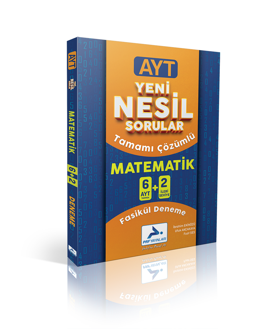 Paraf Yayınları AYT 6+2 Çözümlü Matematik Fasikül Deneme