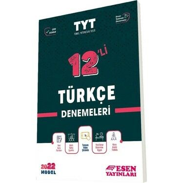 Esen Yayınları TYT 12'lİ Türkçe Denemeleri