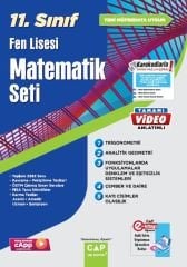 Çap Yayınları 11. Sınıf Set Fen Lisesi Matematik - 2023