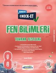 Okyanus Yayıncılık 8. Sınıf Kendini Check - Et Fen Bilimleri Tekrar Testleri