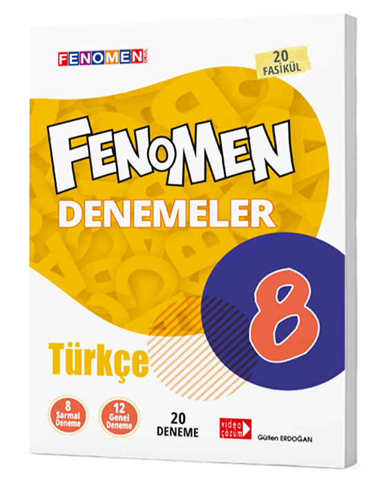 Fenomen 8.Sınıf Türkçe Denemeler (20 Deneme)