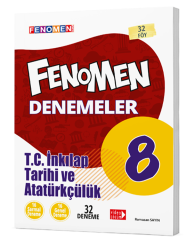 Fenomen 8.Sınıf  İnkılap Tarihi Ve Atatürkçülük (32 Deneme)