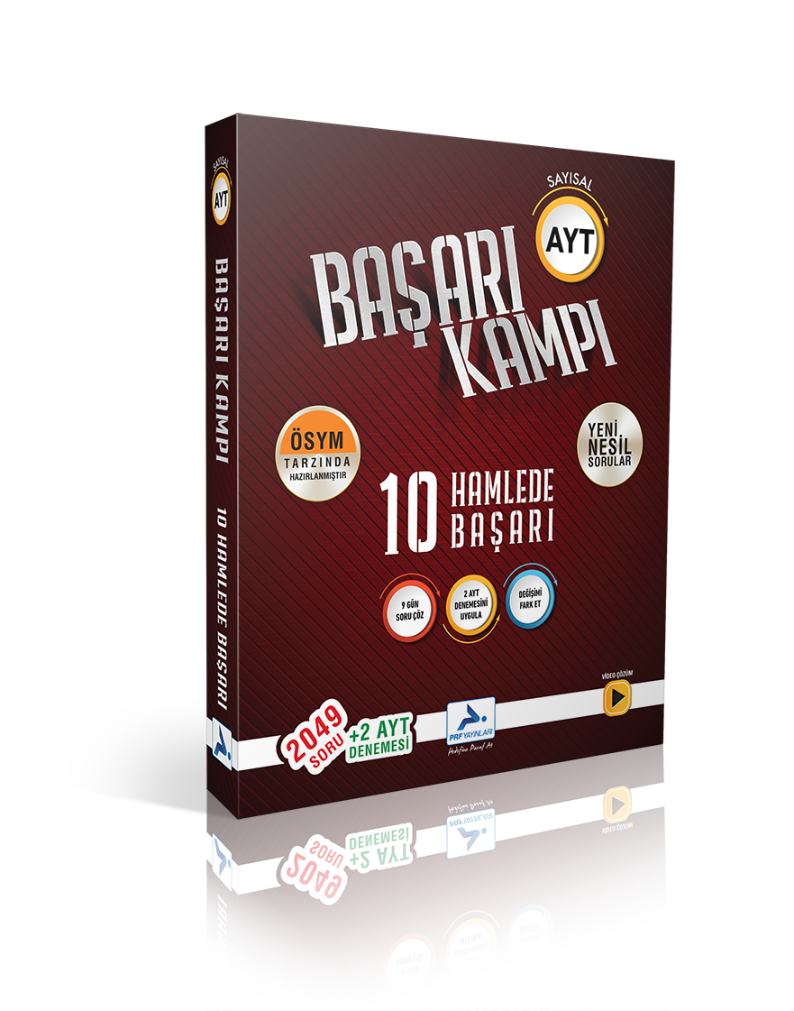 Paraf Yayınları AYT Sayısal Başarı Kampı-10 Hamlede Başarı