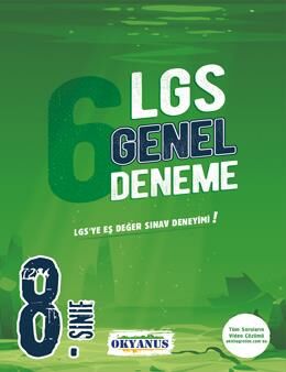 Okyanus Yayıncılık 8. Sınıf 6 Genel Deneme