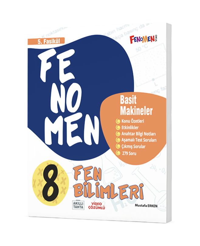 Fenomen 8.Sınıf  Fen Bilimleri 5.Fasikül (Basit Makineler)