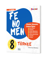 Fenomen 8.Sınıf  Türkçe 4.Fasikül (Fiilimsiler (Eylemsiler) Cümlenin Öğeleri)
