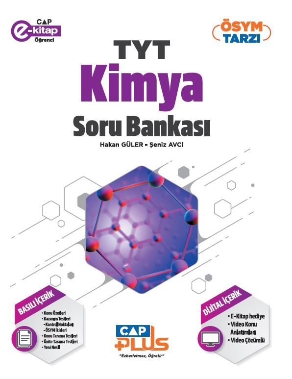 Çap Yayınları TYT Plus S.B. Kimya - 2023