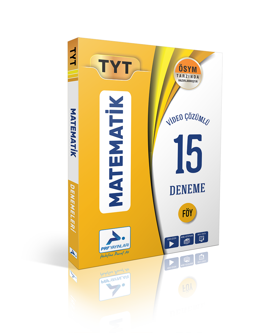 Paraf Yayınları TYT Matematik Video Çözümlü 15 Branş Denemesi