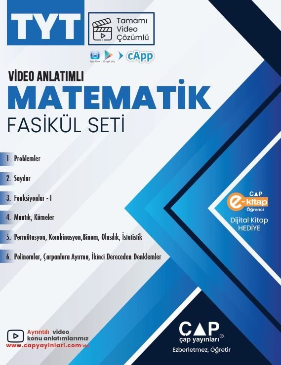 Çap Yayınları TYT Set Matematik - 2023
