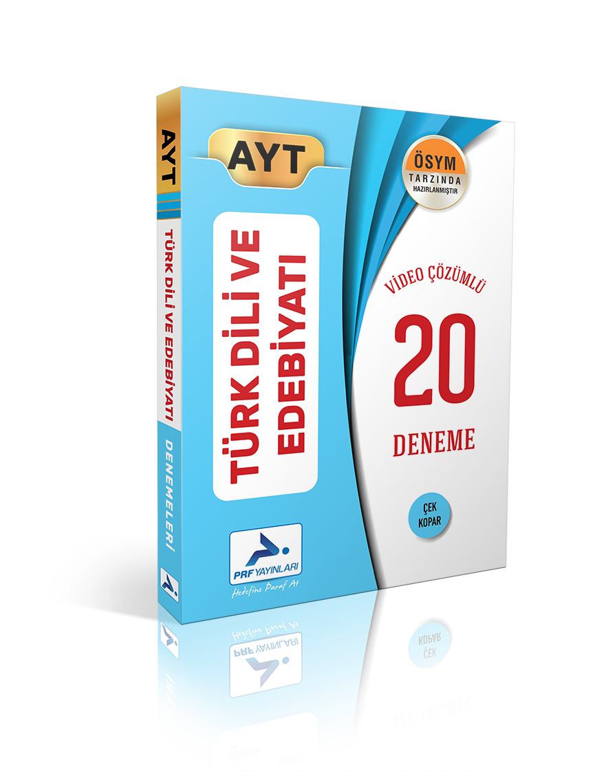 Paraf Yayınları AYT Türk Dili Ve Edebiyatı Video Çözümlü 20 Deneme