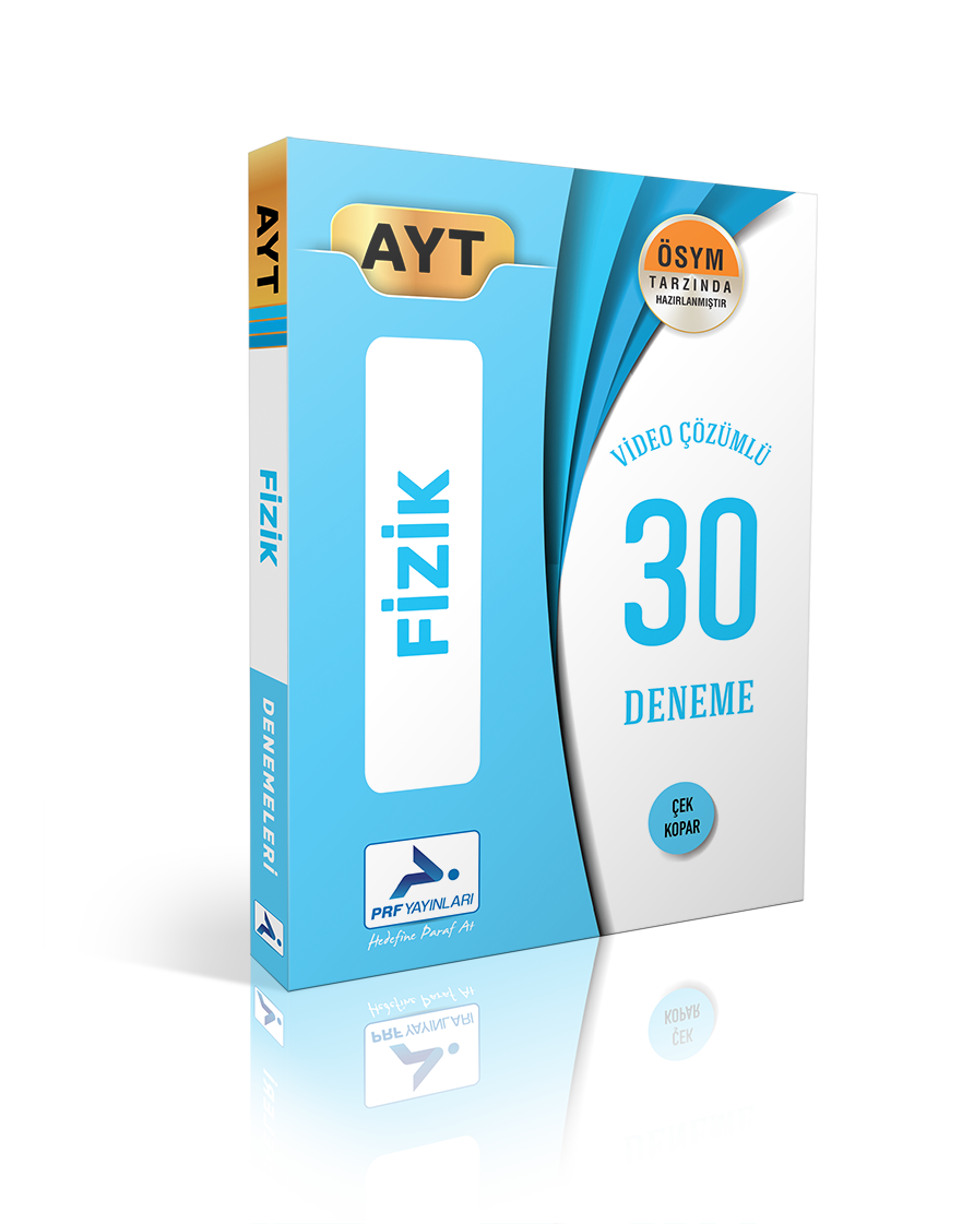 Paraf  Yayınları AYT Fizik Video Çözümlü 30 Branş Denemesi