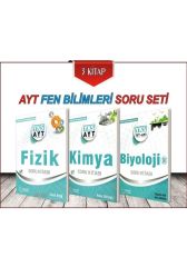 Palme Yayınları Ayt Fen Bilimleri Soru Bankası 3 Kitap Set