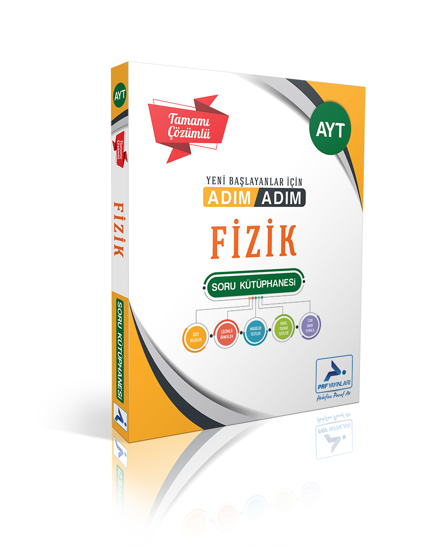 Paraf  Yayınları AYT Adım Adım Fizik Çözümlü Soru Kütüphanesi