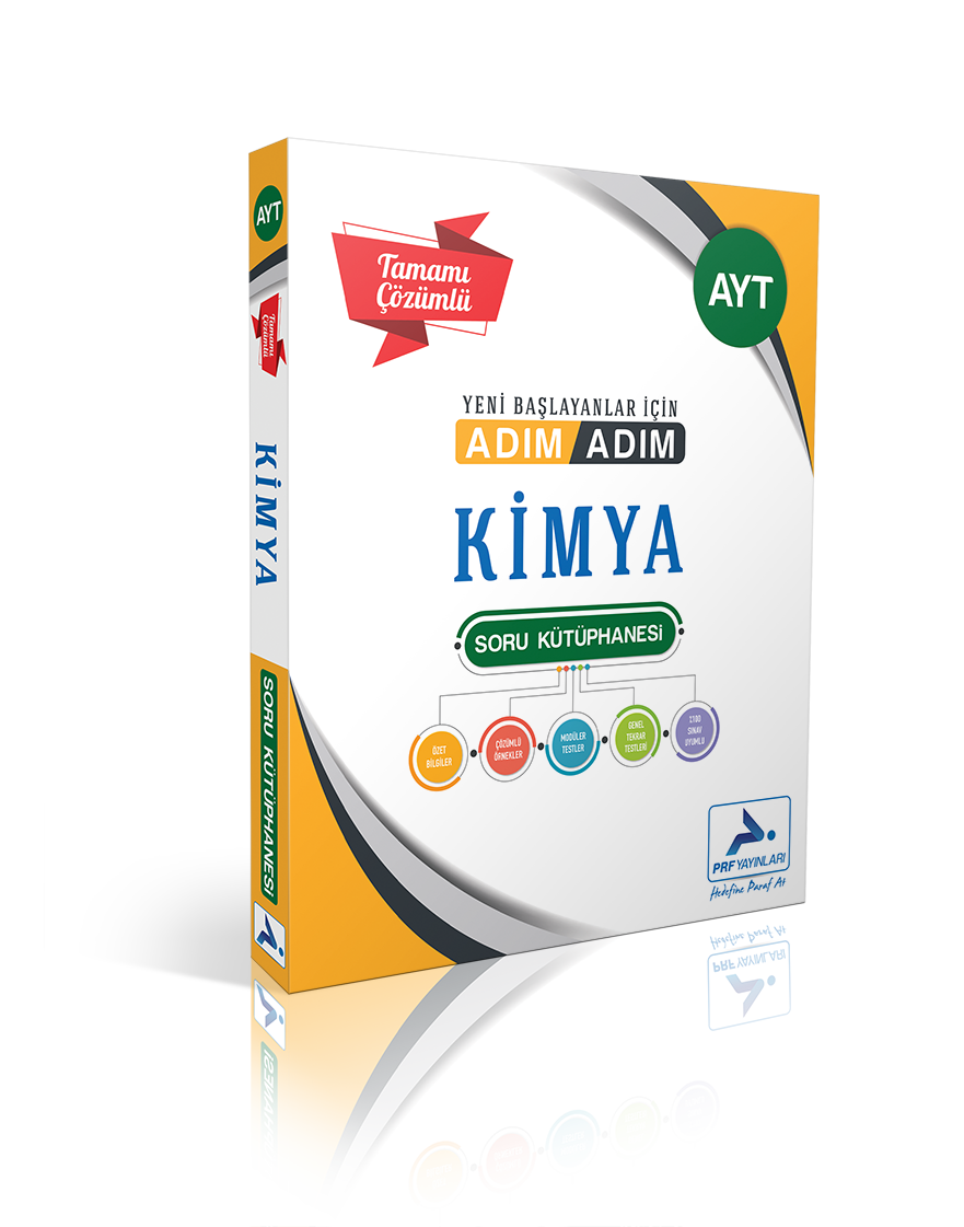 Paraf Yayınları AYT Adım Adım Kimya Çözümlü Soru Kütüphanesi