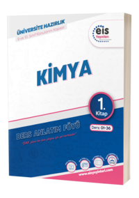 Eis Yayınları Eis YKS DAF Kimya 1-2-3 Set (3 Kitap) Yeni Mavi Seri Ders Anlatım Föyleri