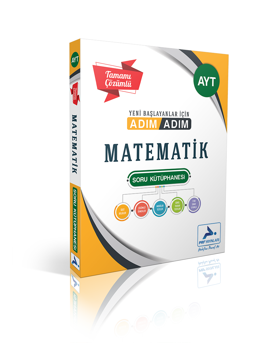 Paraf Yayınları AYT Adım Adım Matematik Çözümlü Soru Kütüphanesi