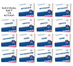 EİS  YAYINLARI SAYISAL SET 15 KİTAP
