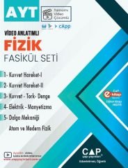 Çap Yayınları YKS AYT Set Fizik - 2022